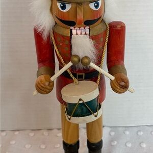 Drummer Nutcracker 12 inch